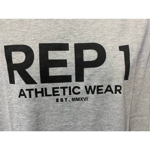 REP 1 Athletic Wear 1 Gray Shirt size Large - Picture 8 of 12